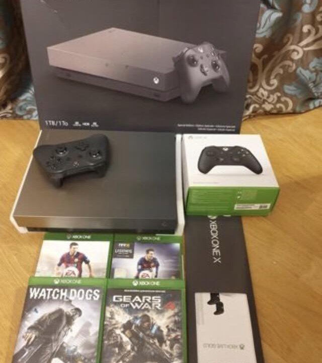 Xbox one X + доставка