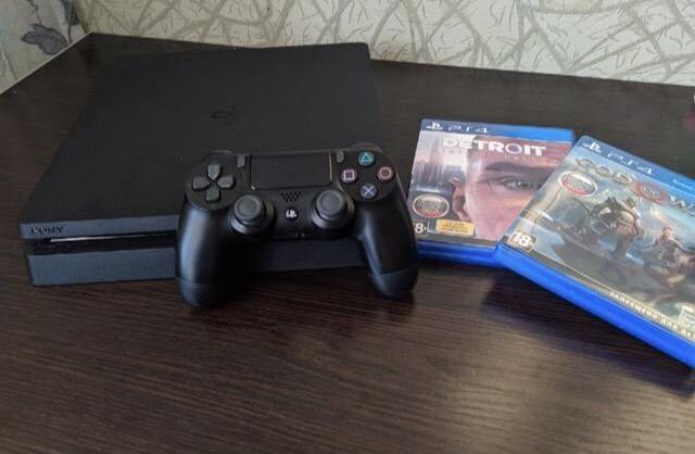 PlayStation 4 slim 500gb + доставка