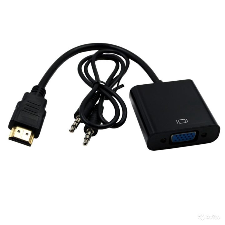 HDMI на VGA + аудио Конвертер переходник адаптер