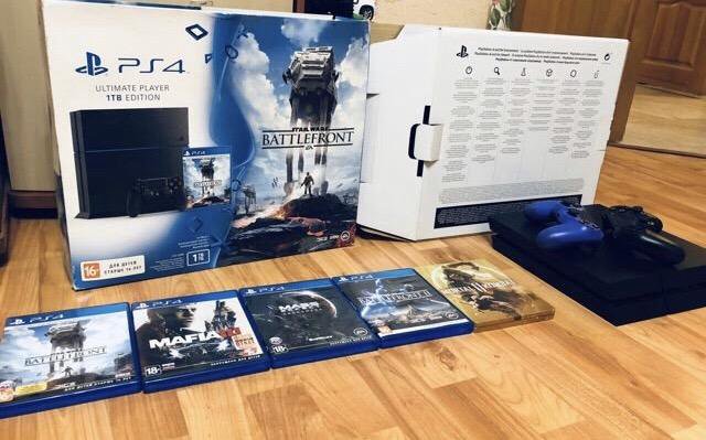 Sony PlayStation 4 1TB + доставка