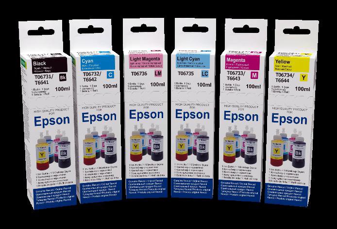 Чернила для epson hamelion ink 6 цв DYE 100 мл