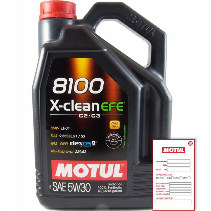 Motul 8100 5w30 EFE 5л