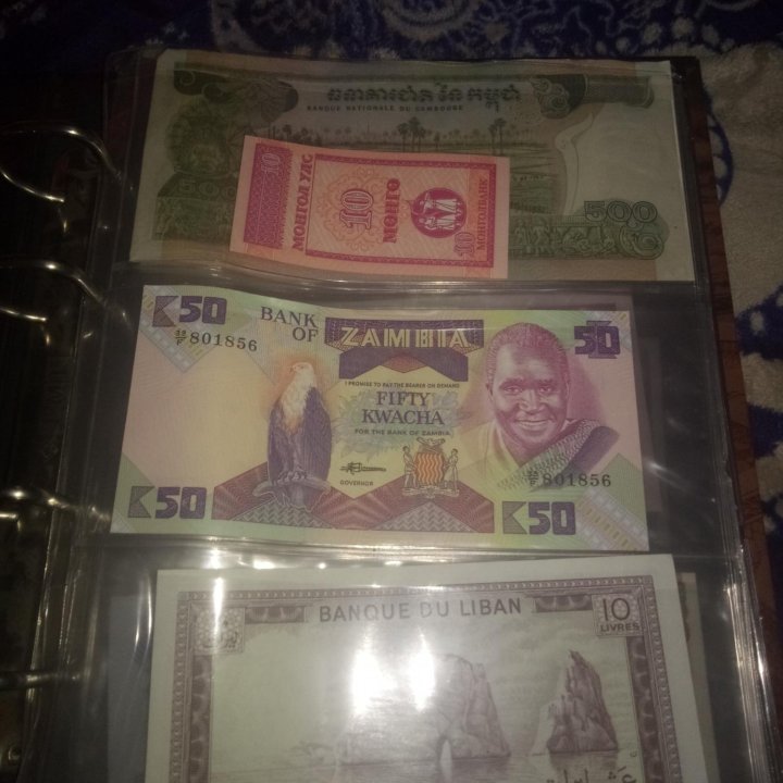 Купюры Европы