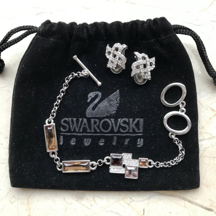 Swarovski украшения комплект