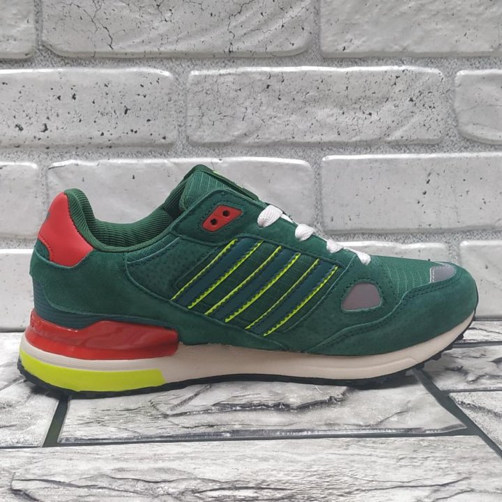 Кроссовки adidas zx 750 зеленые р1