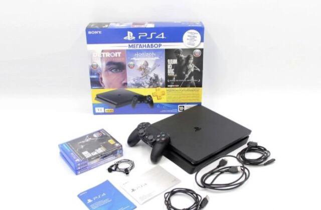 Sony PlayStation 4 slim 1TB + доставка