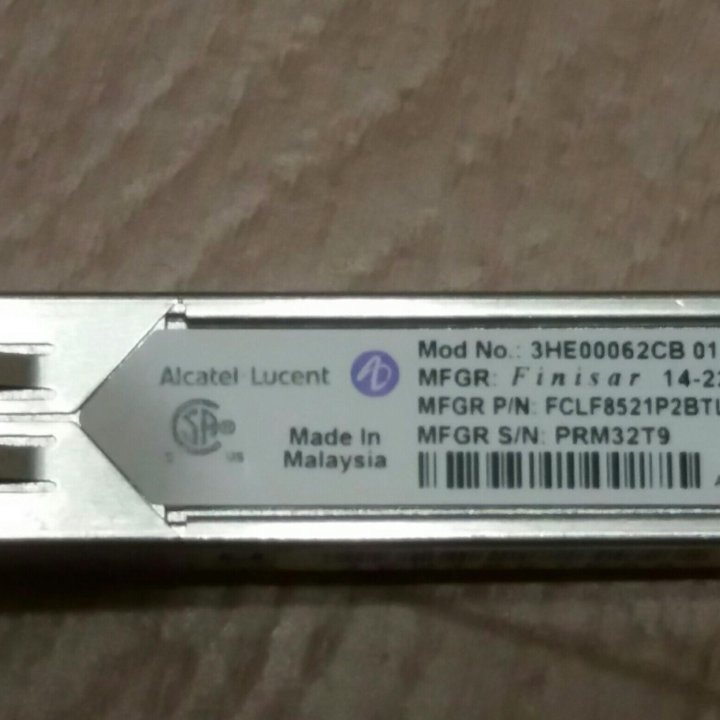 Трансивер Аlcatel lucent SFP-gigebase-T RJ45 R6/6