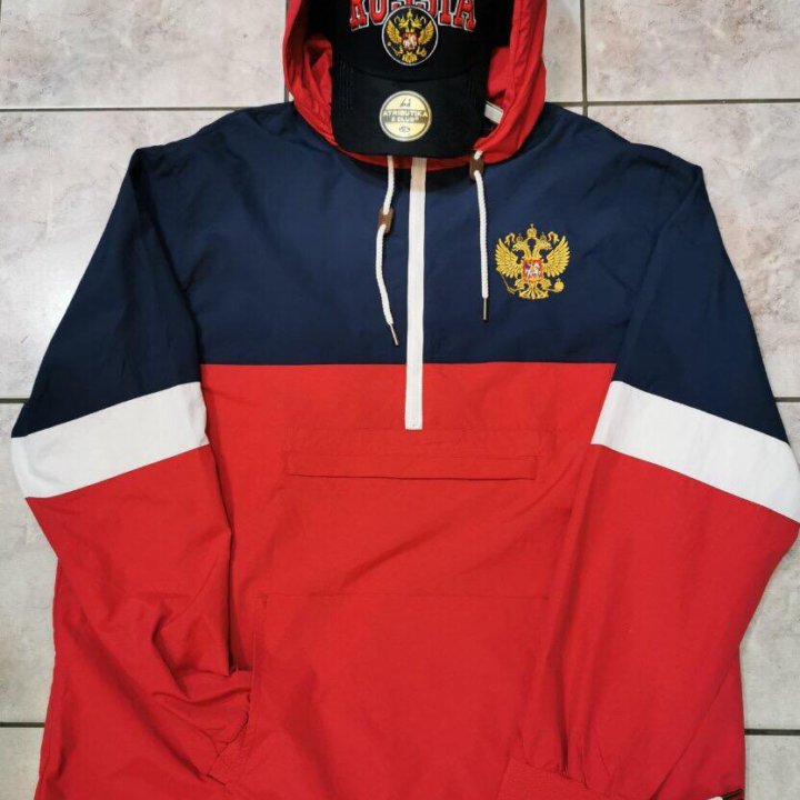 Оригинальная куртка анорак Russia Россия новая