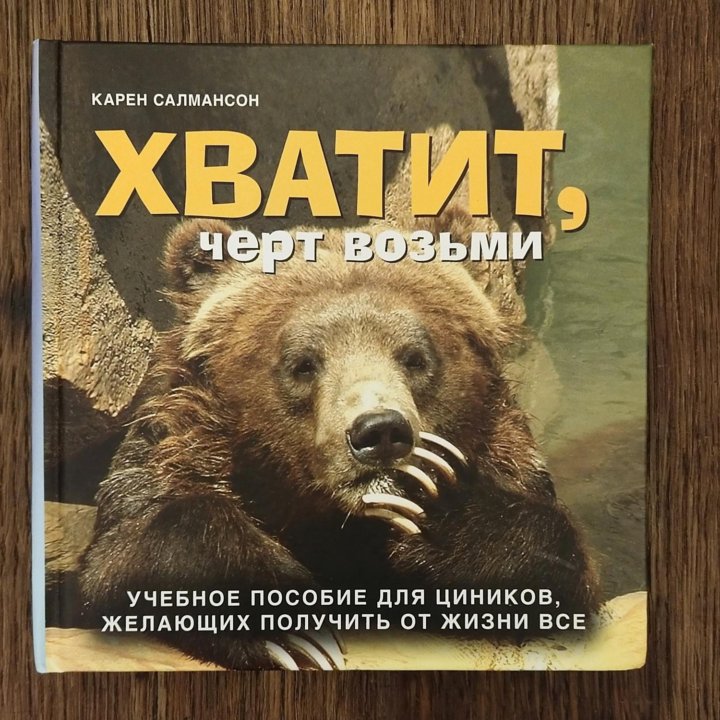 Книга «Хватит, чёрт возьми», Салмансон Карен