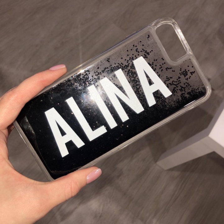 Чехол на iPhone 7/8 Plus с именем Алина