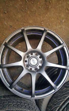 Диски литые чёрные R17 5x108 TG-Racing 4шт подбор