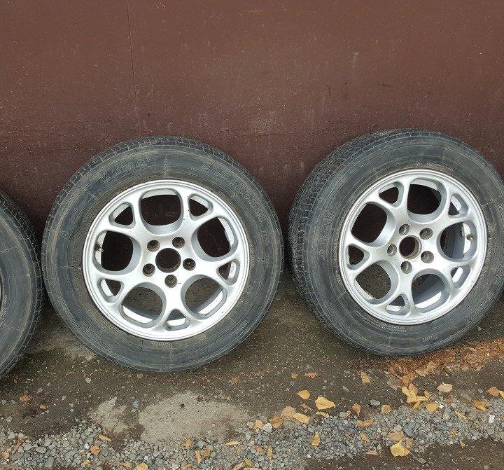 Колёса б/у R15 5x108 K&K 205-60R15 4шт в сборе