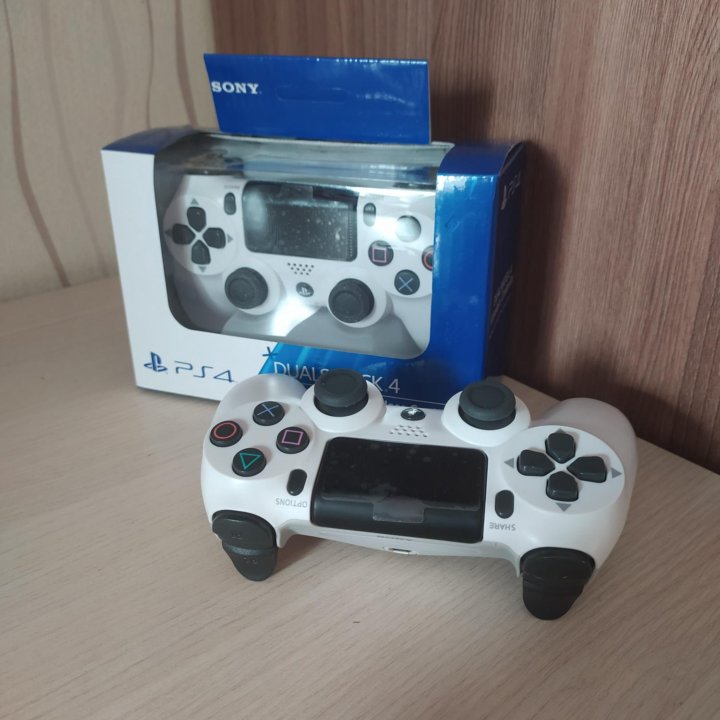 Джойстик PS4 белый (новый)