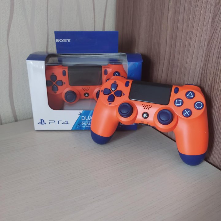 Джойстик PS4 оранжевый (новый)