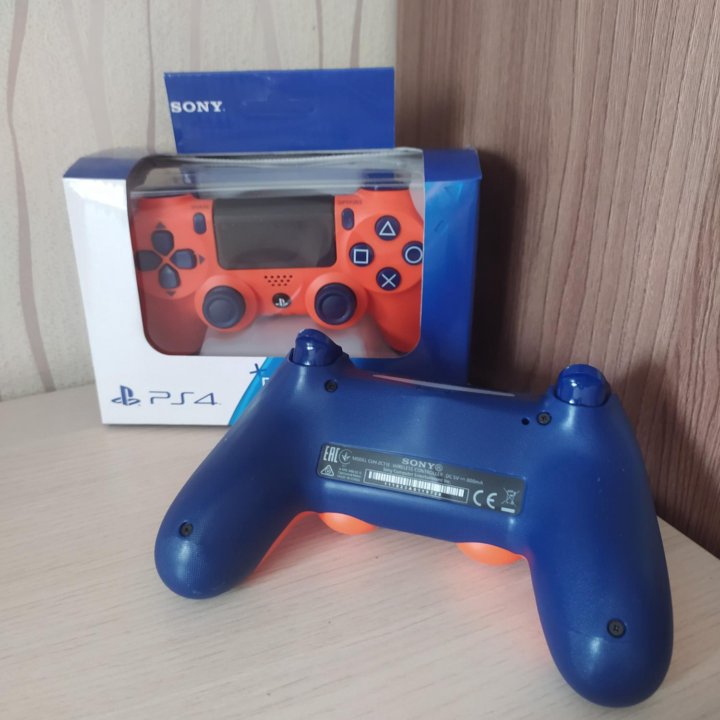 Джойстик PS4 оранжевый (новый)