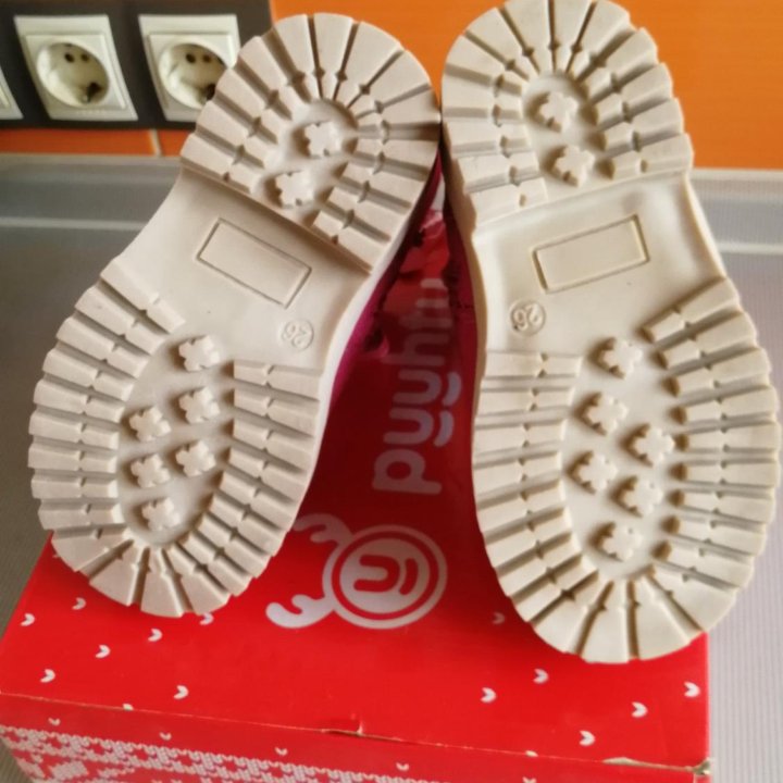 Новые зимние сапоги обувь Puuhtu для девочки