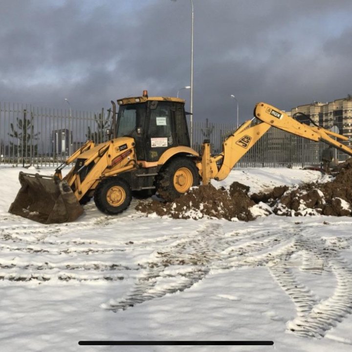 Аренда Трактор Экскаватор погрузчик JCB-3cx Камаз