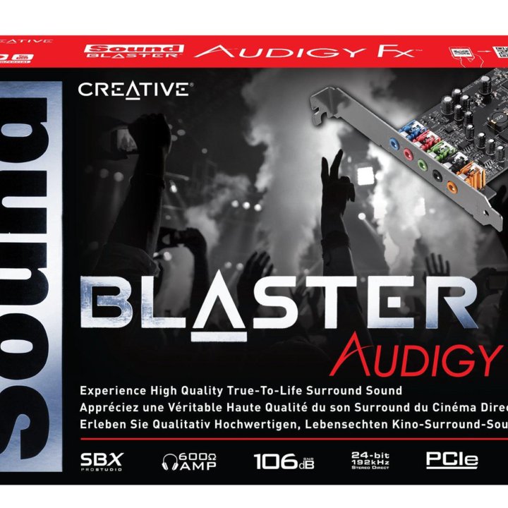 Creative Sound Blaster Audigy FX PCI-eX