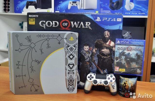 PlayStation 4 pro 1TB GOD OF WAR