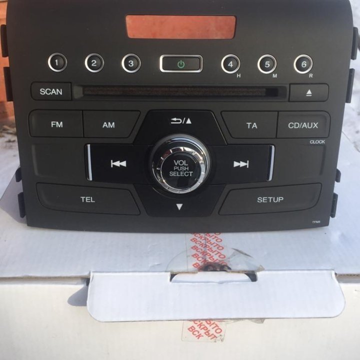 Оригинальная CD-магнитола Honda CR-V IV