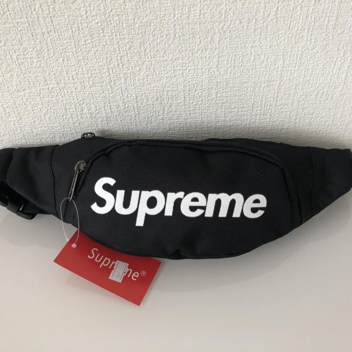 Поясная сумка supreme black