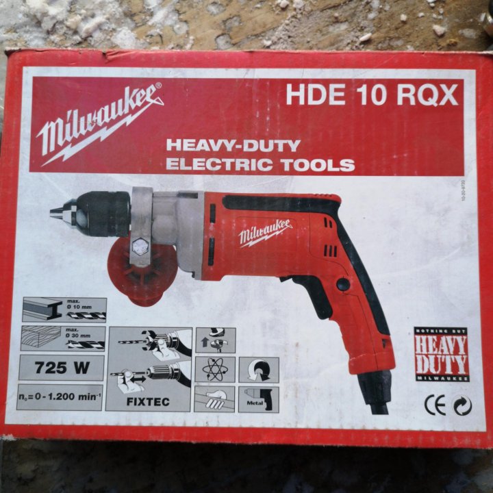 Дрель Milwaukee HDE 10 RQX