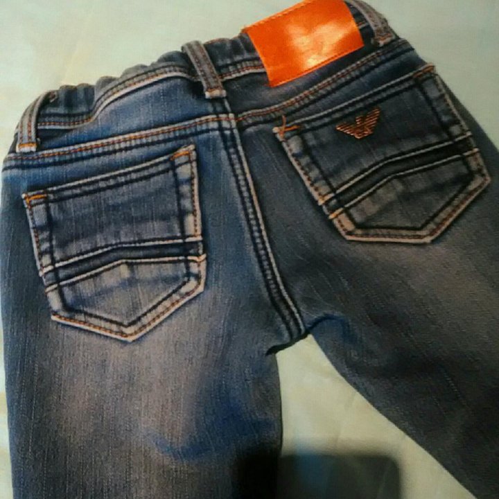 Джинсы Штаны Брюки на 3-4 года Armani Jeans