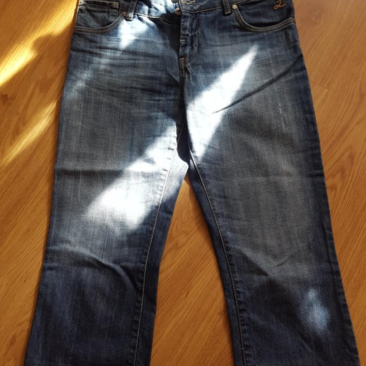 Капри джинсовые