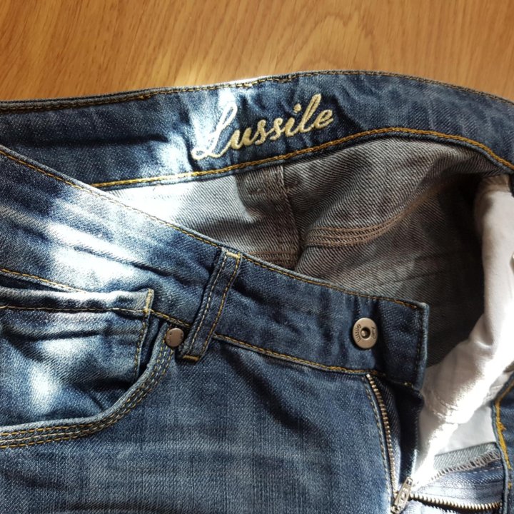 Капри джинсовые