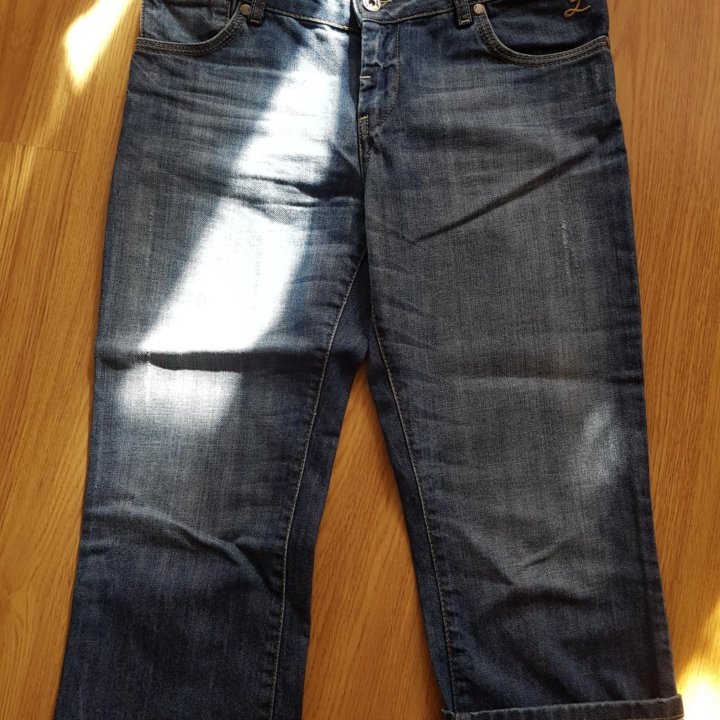 Капри джинсовые