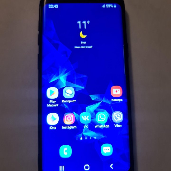 Смартфон Samsung s9 64gb +Смартфон Lenovo .