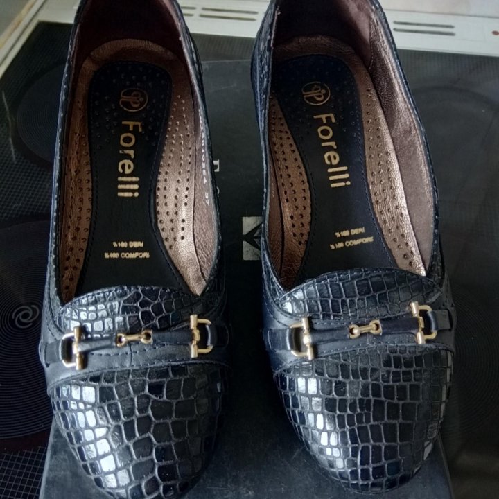 Туфли кожаные