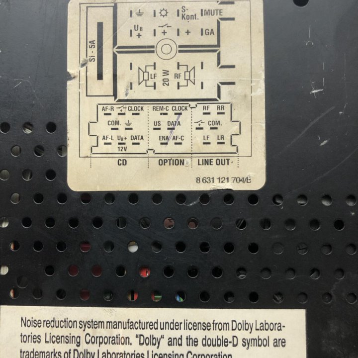 Магнитола Audi delta cc