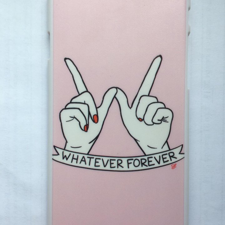 Чехол на iphone 6/6s Whatever forever