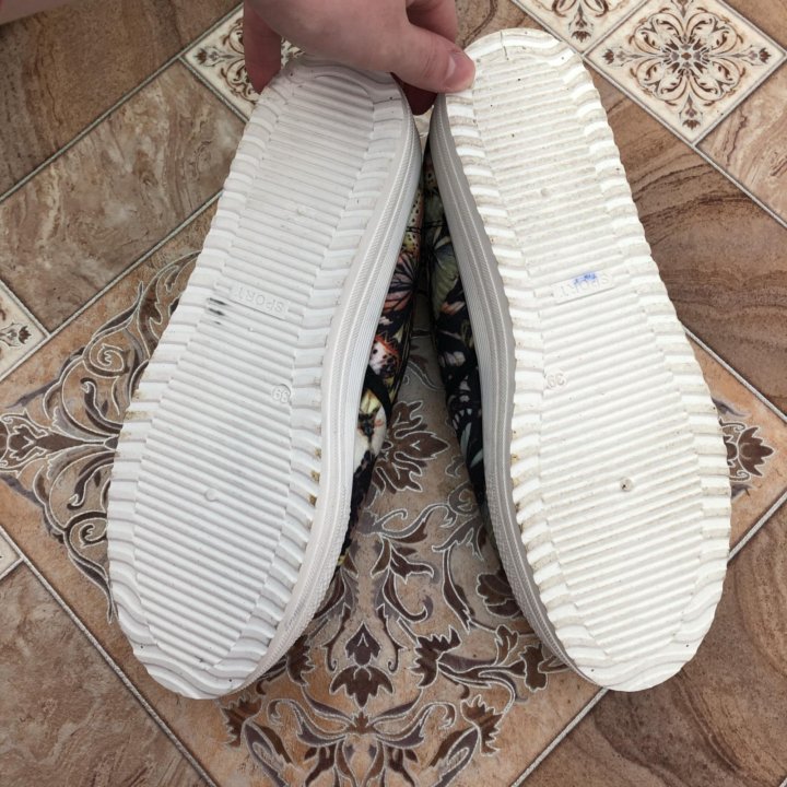 Кеды на платформе