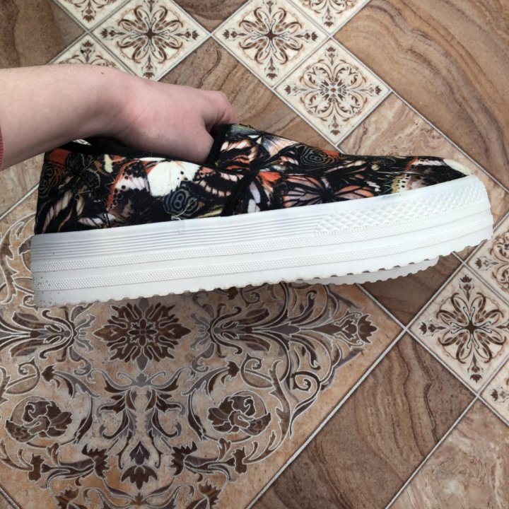 Кеды на платформе