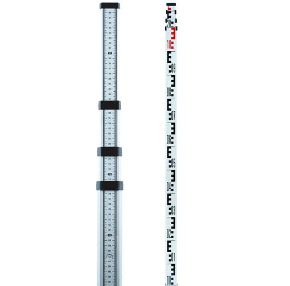 Рейка нивелирная телескопическая ADA STAFF 4 (TN14