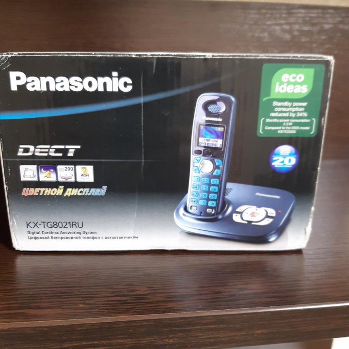 Цифровой телефон Panasonic KX-TG8021RU