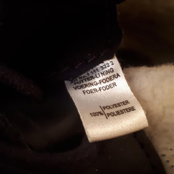 Ботинки замша 39