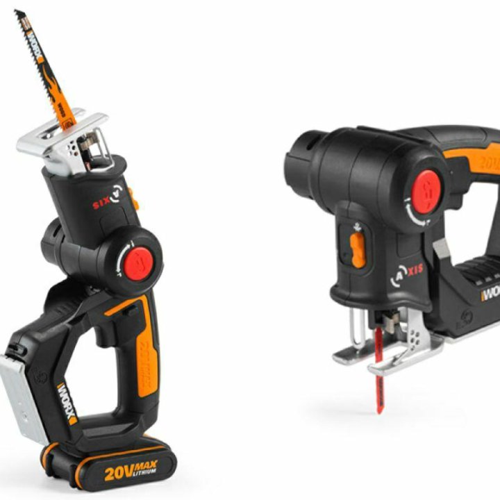 Лобзик аккумуляторный - сабельная пила Worx Wx550