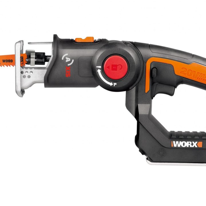 Лобзик аккумуляторный - сабельная пила Worx Wx550