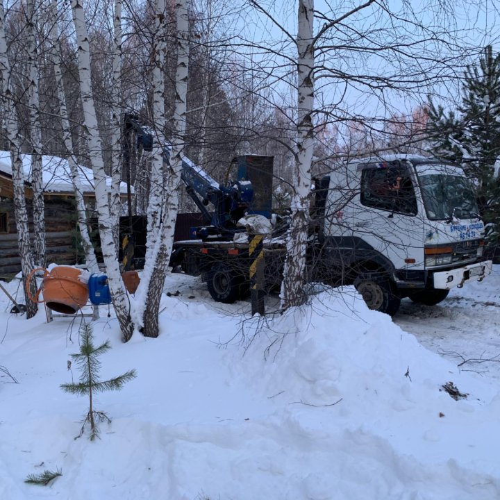 Бурение колодцев, Установка септиков.