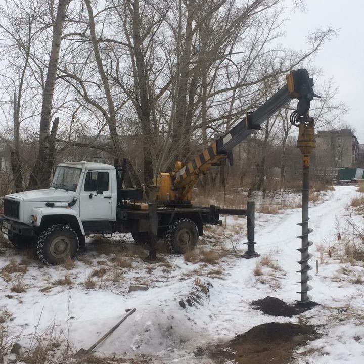 Услуги буровой вездеход