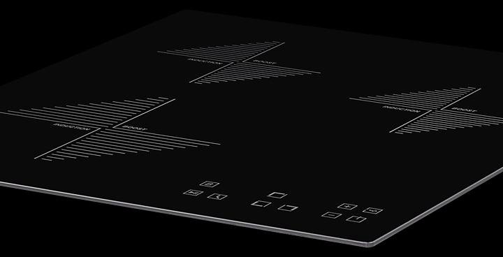 Индукционная трехкомфорочная варочная поверхность