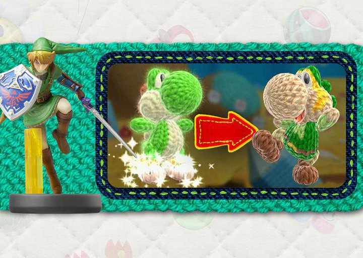 Yoshi Woolly World Amiibo полный набор 13 стикеров