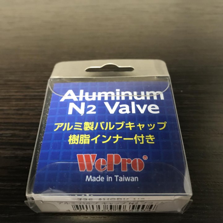 Колпачки на ниппель Aluminium N2 Valve WePro