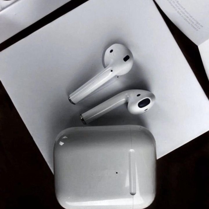 Apple AirPods 2, беспроводная зарядка,GPS