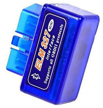 ELM327 ЕЛМ v 2.1 Bluetooth mini RUS/ENG Адаптер -