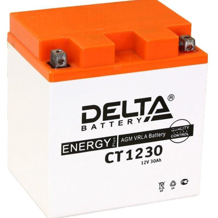 Аккумулятор DELTA CT 1230 30 Ач обр. п.