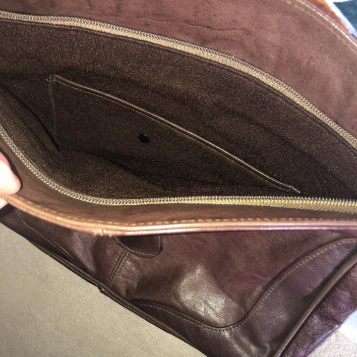 Сумка кожаная СССР